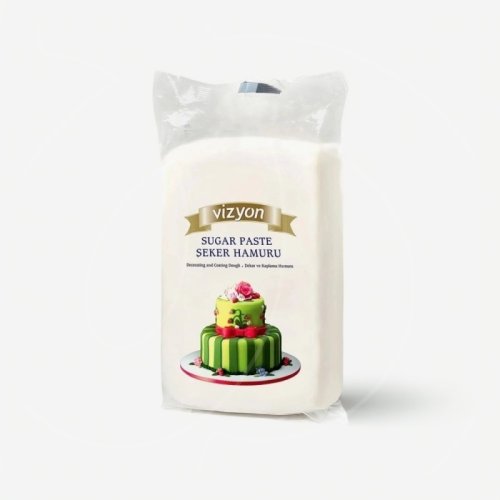 Мастика сахарная Vizyon Белая 1 кг 