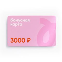 Сертификат подарочный Tortomaster на 3000 руб 