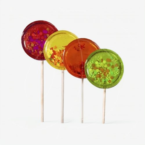 Леденец-погремушка "Круг" 30 г 