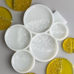 Форма силиконовая для леденцов "Круги" 