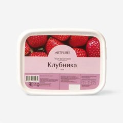 Пюре замороженное ARTPUREE Клубника 250 г 467013851234