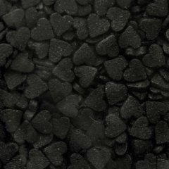 Посыпка кондитерская сердечки мини "Чёрные" 50 г tp62998