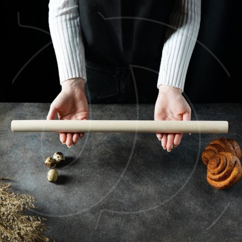 Скалка деревянная 50 см 4808516