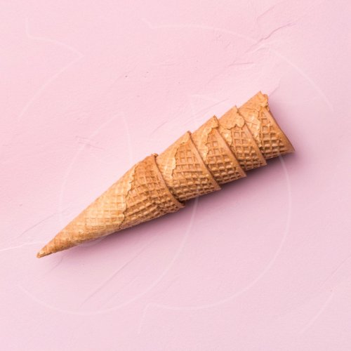 Мини-рожки вафельные 10 шт 