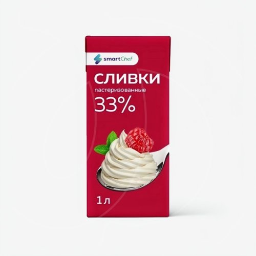 Сливки ультрапастеризованные Smart Chef 33 % 1 л 