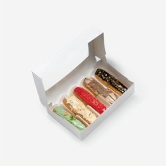 Коробка для эклеров с окном и ложементами 25х15х50 см FORG ECLAIR	
