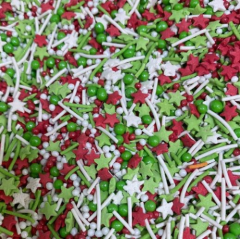 Посыпка кондитерская "Новогодний Микс" 50 г 