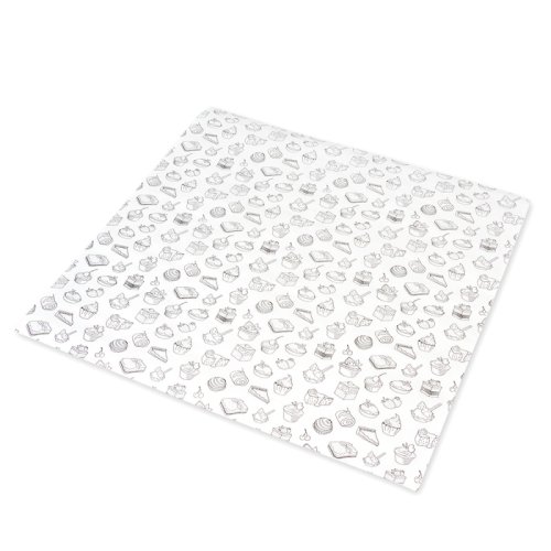 Бумага для выпечки жиронепроницаемая 35х35 см 5 шт 221050