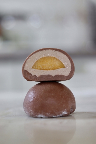 Рецепт моти манго-апельсин корица