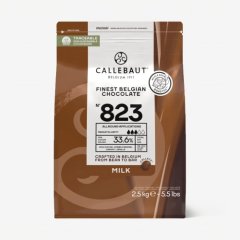 Шоколад молочный CALLEBAUT 33,6% 400 г 823-RT-D94