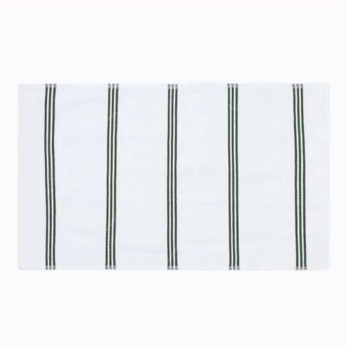 Набор полотенец кухонных Хлопок Зелёные полосы 40х71 см 2 шт 10421008